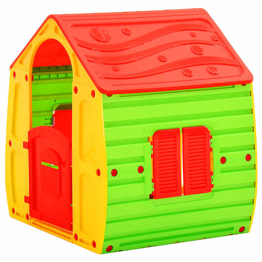 Playhouse | Red, Green, Yellow | 100% PP (polypropylene) | UV-resistant