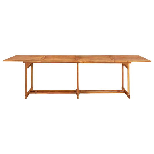 Dining Table | Natural Wood | Solid Acacia wood | Large | Durable