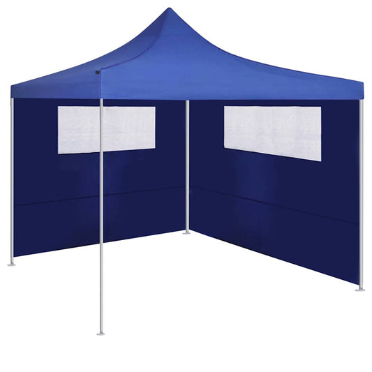 Gazebo Sidewall with Windows 6x2 m Blue