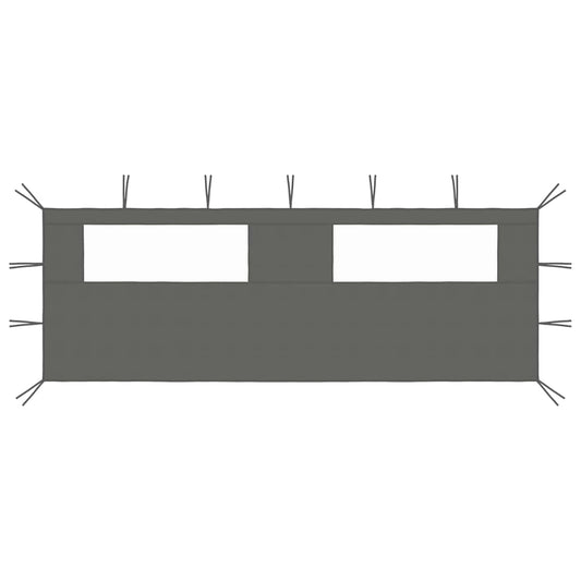 Gazebo Sidewall | Anthracite | Polyester | Large |  Durable