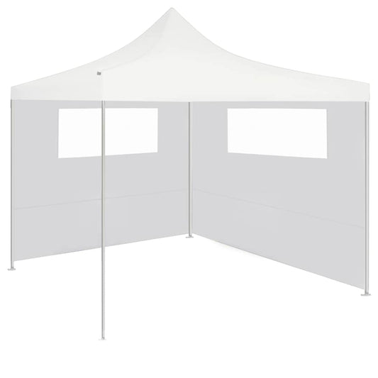 Gazebo Sidewall with Windows 6x2 m White