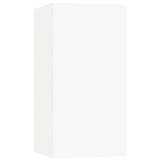 TV Cabinet | White | Engineered wood | Small | Wall mounting | TV Cabinet