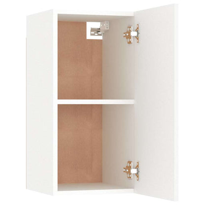 TV Cabinets 2 pcs White 30.5x30x60 cm Engineered Wood