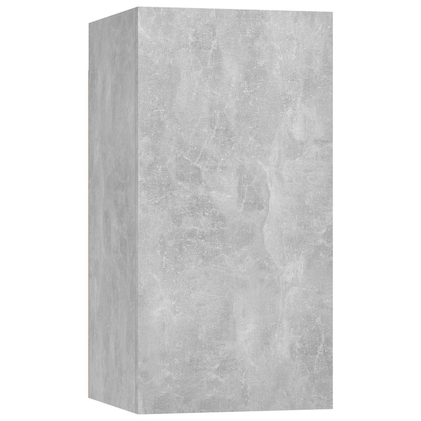 2 Piece TV Cabinet Set Concrete Grey 30,5x30x60 cm Engineered Wood