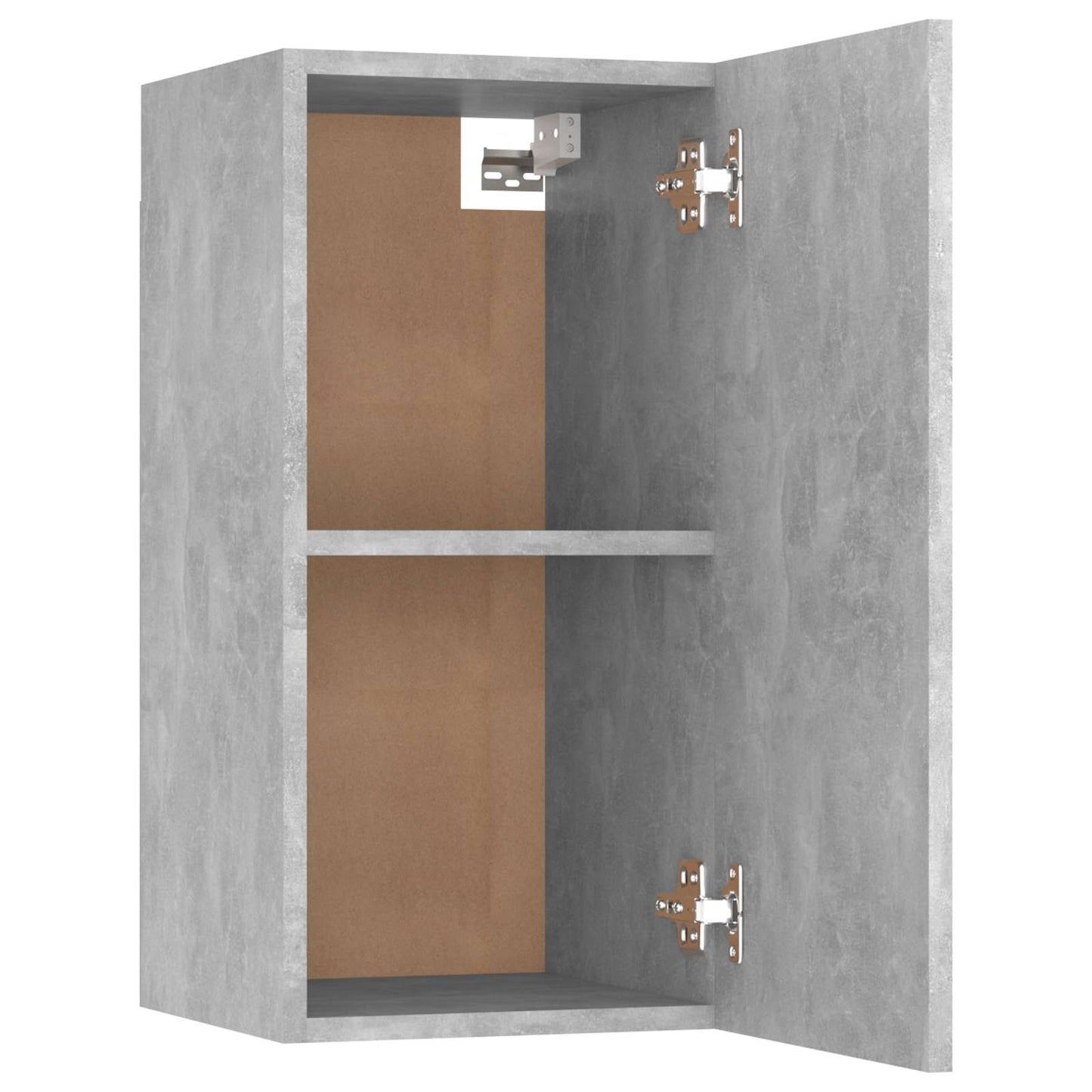2 Piece TV Cabinet Set Concrete Grey 30,5x30x60 cm Engineered Wood