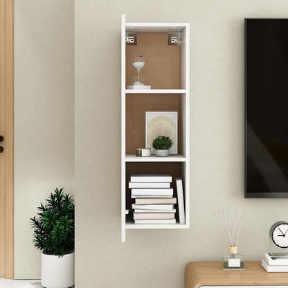TV Cabinet White 30.5x30x90 cm Engineered Wood