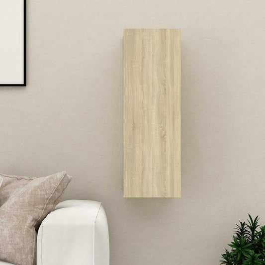 TV Cabinet | Sonoma Oak | Engineered Wood | Medium | Wall mounting