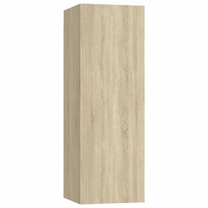 TV Cabinets 2 pcs Sonoma Oak 30.5x30x90 cm Engineered Wood