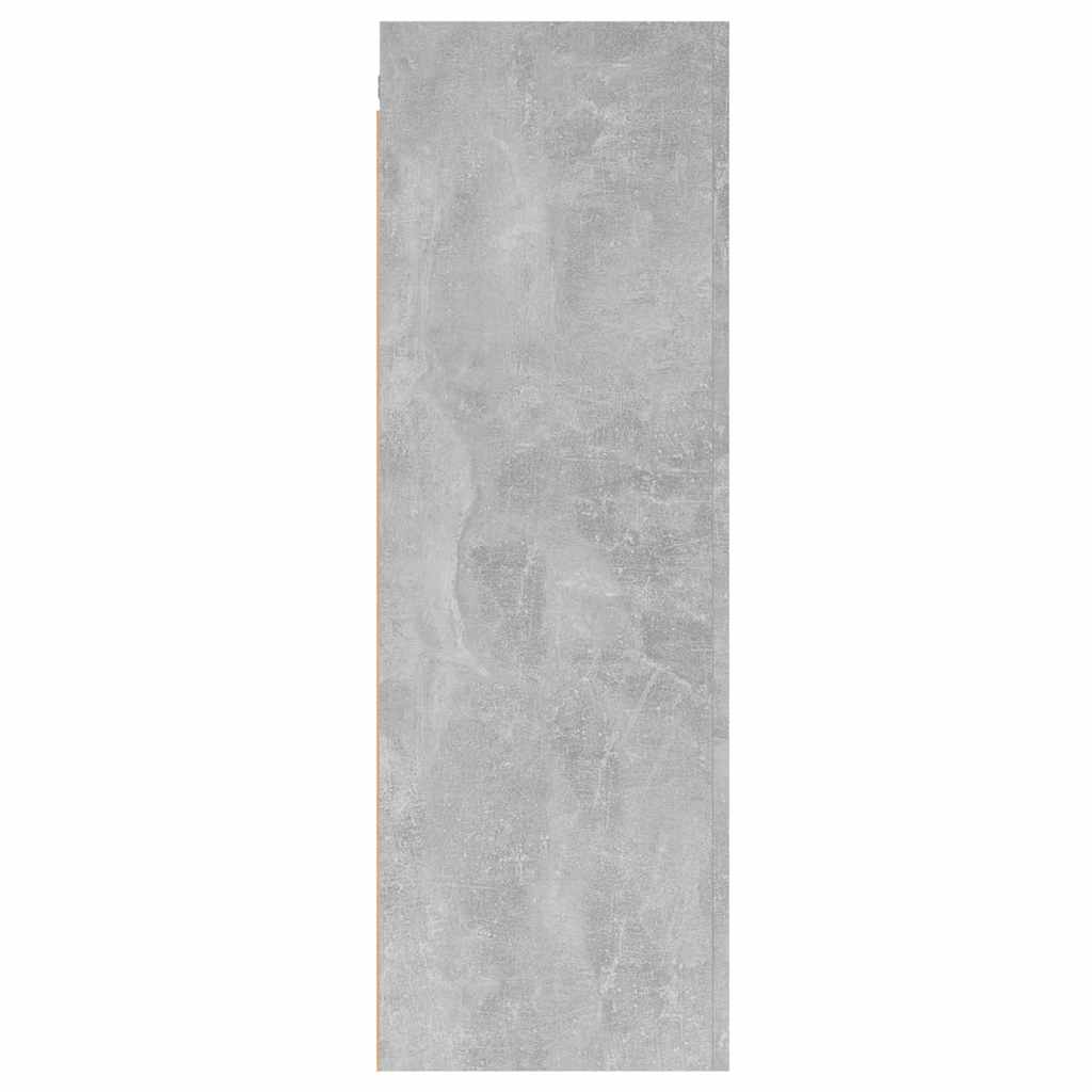 TV Cabinet Concrete Grey 30.5x30x90 cm Engineered Wood