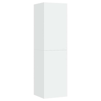 TV Cabinet White 30.5x30x110 cm Engineered Wood