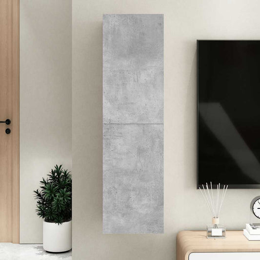 TV Cabinet | Concrete Grey | Engineered Wood | Medium | TV Cabinets