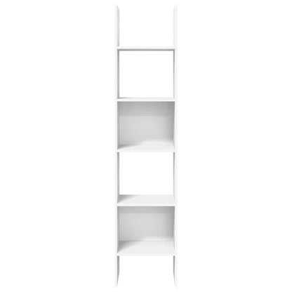 Book Cabinet White 40x35x180 cm Engineered Wood