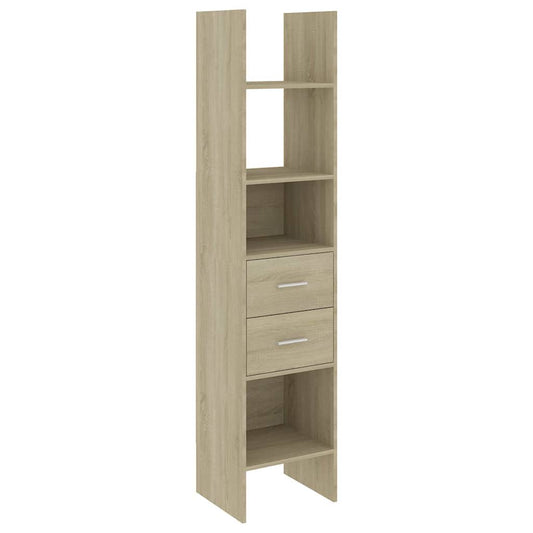 Book Cabinet | Sonoma oak | Engineered wood | Medium | Book Cabinet
