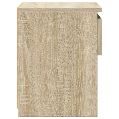 803450 vidaXL Bedside Cabinets 2 pcs Sonoma Oak 40x30x39 cm Engineered Wood