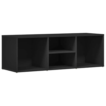 Shoe Storage Bench | Black | Engineered Wood | Medium