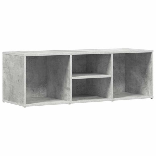 Shoe Storage Bench Concrete Grey 102x35x35 cm Engineered Wood