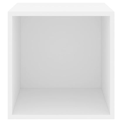 Wall Cabinets 2 pcs White 37x37x37 cm Engineered Wood