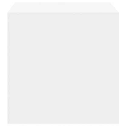 Wall Cabinets 2 pcs White 37x37x37 cm Engineered Wood