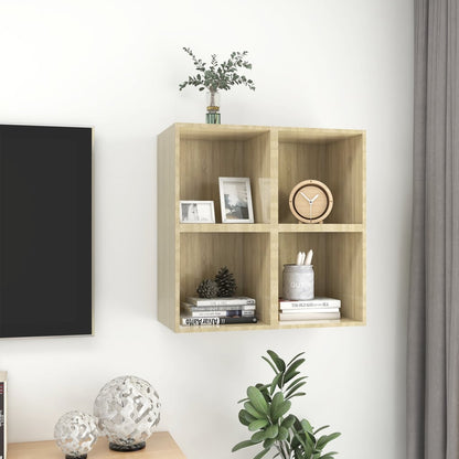 Wall Cabinets 4 pcs Sonoma Oak 37x37x37 cm Engineered Wood