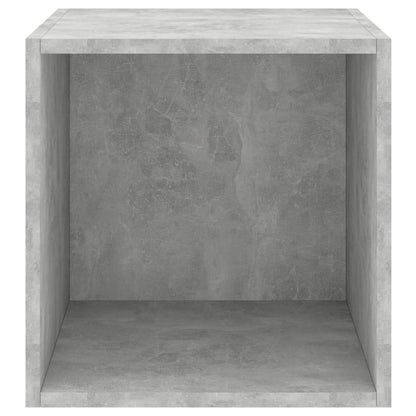 Wall Cabinet Concrete Grey 37x37x37 cm Engineered Wood