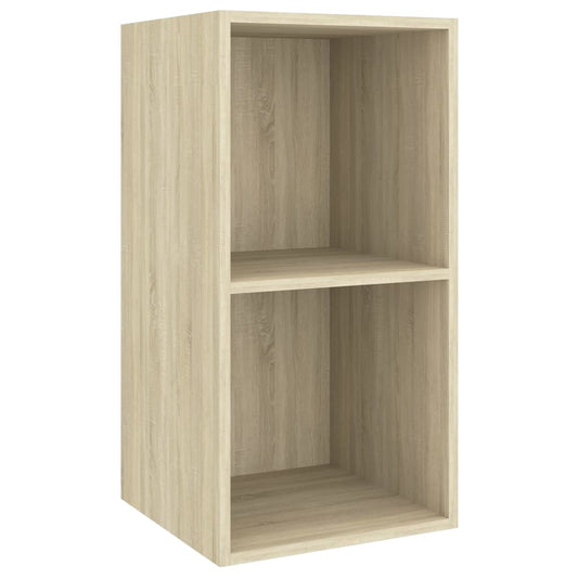 Tv Cabinet | Sonoma Oak | Engineered wood | Medium | Wall mounting