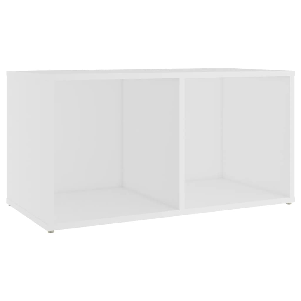 805525 vidaXL TV Cabinet White 72x35x36,5 cm Engineered Wood