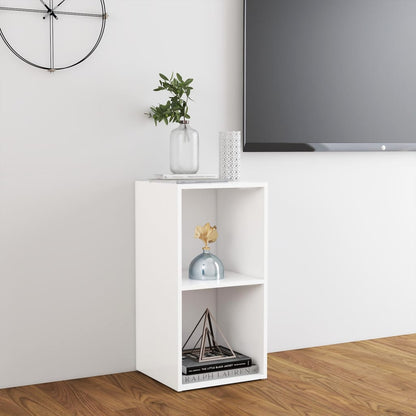 805525 vidaXL TV Cabinet White 72x35x36,5 cm Engineered Wood