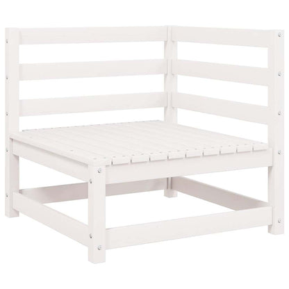 Corner Sofa | White | Solid pine wood | Medium | Modular | Corner Sofa