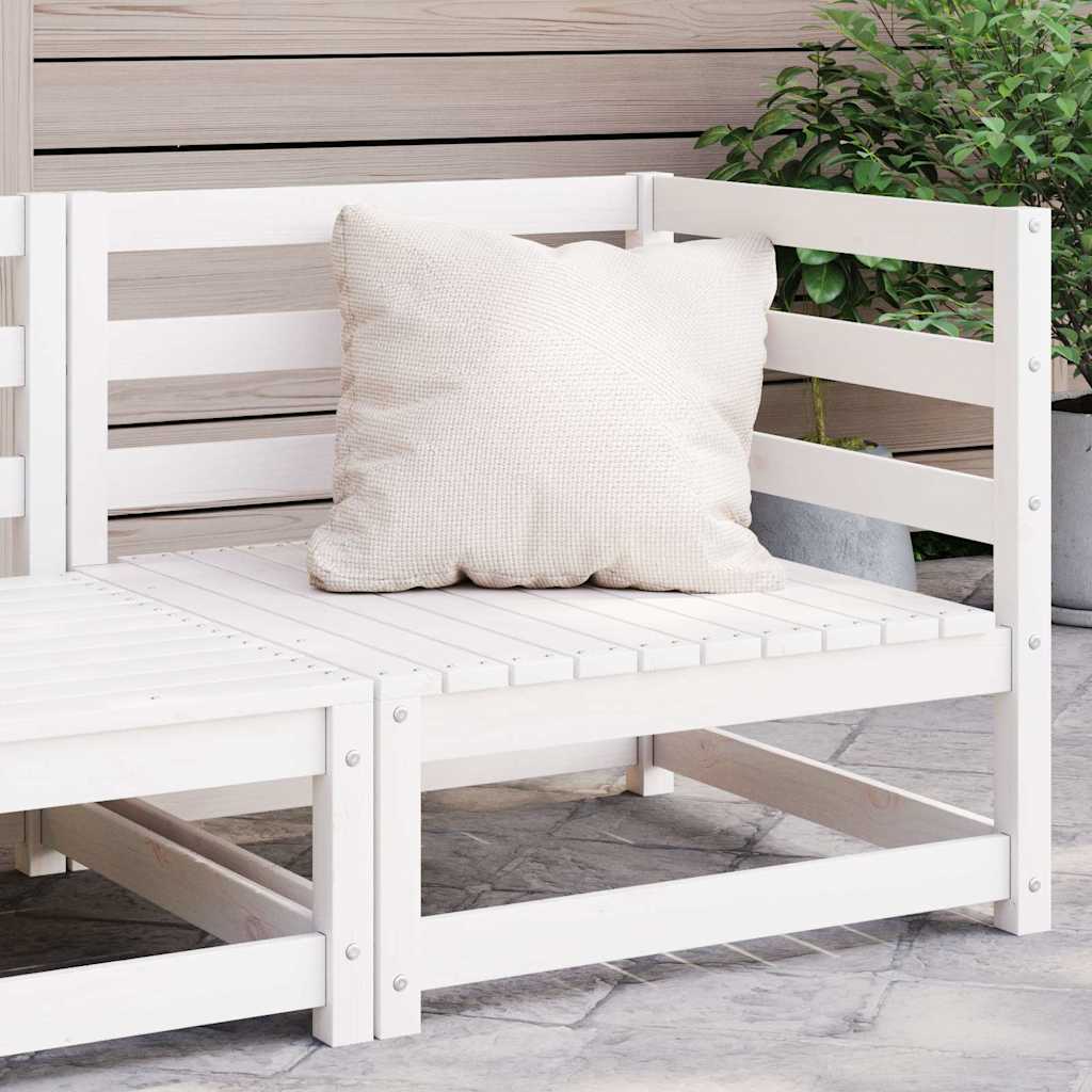 Corner Sofa | White | Solid pine wood | Medium | Modular | Corner Sofa