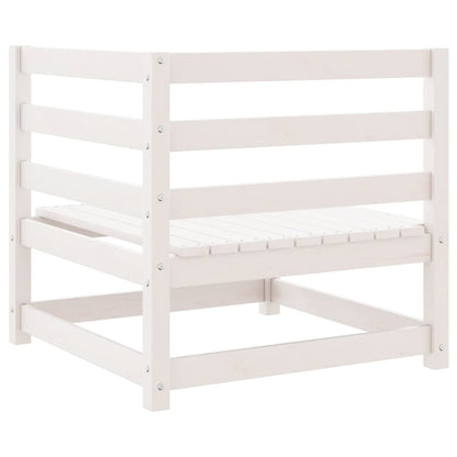 Corner Sofa | White | Solid pine wood | Medium | Modular | Corner Sofa
