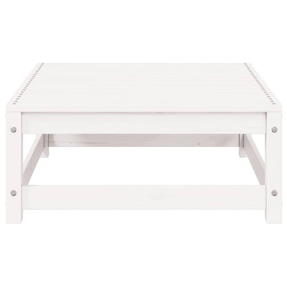 Garden Lounge Set | White | Solid pinewood | Medium |  Modular