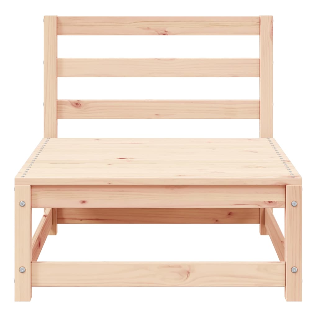 3 Piece Garden Lounge Set Solid Pinewood