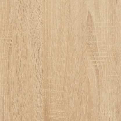 TV Cabinet with Metal Legs Sonoma Oak 103.5x35x50 cm