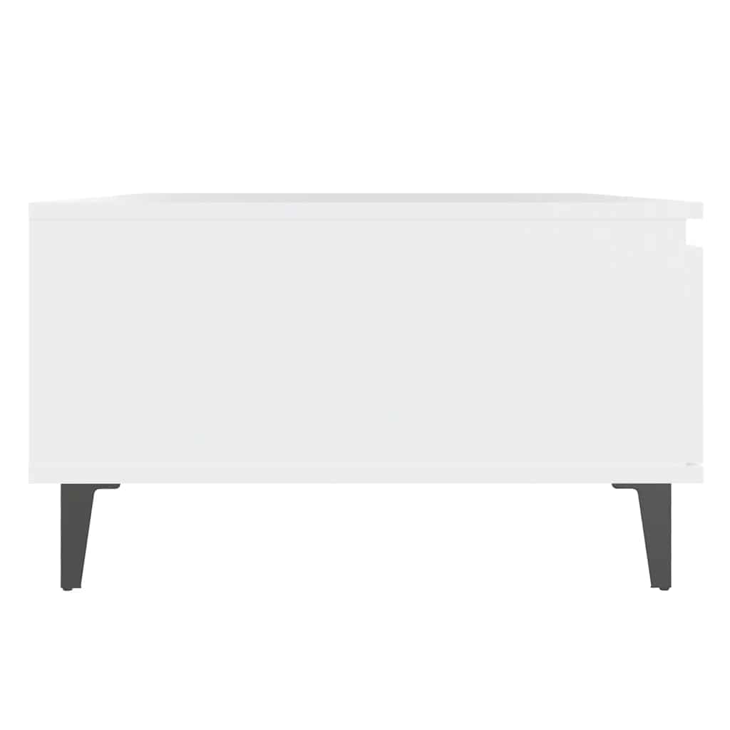 Coffee Table White 90x60x35 cm Engineered Wood