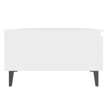 Coffee Table White 90x60x35 cm Engineered Wood