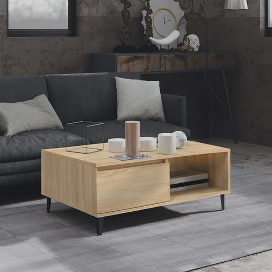 Coffee Table | Sonoma oak | Engineered wood, metal | Medium