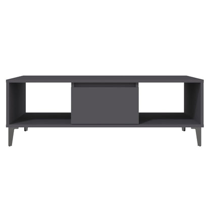 Coffee Table Grey 103.5x60x35 cm Engineered Wood