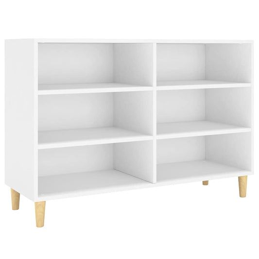 Sideboard White 103.5x35x70 cm Engineered Wood