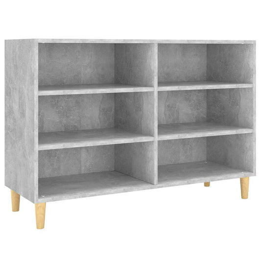 Sideboard | Concrete Grey | Engineered wood, Solid eucalyptus wood