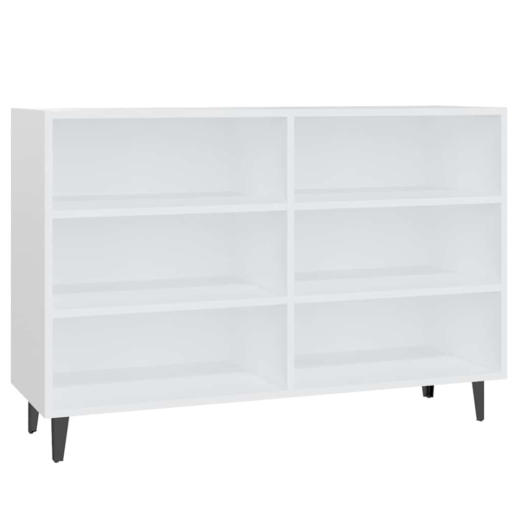 Sideboard White 103.5x35x70 cm Engineered Wood