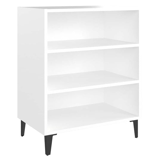 806058 vidaXL Sideboard White 57x35x70 cm Engineered Wood