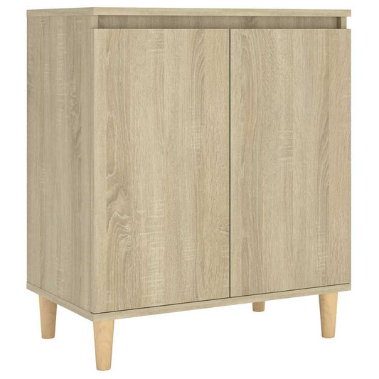 Sideboard | Sonoma oak | Engineered wood, MDF, solid eucalyptus wood