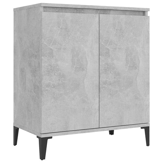 Sideboard | Concrete grey | Engineered wood, Metal | 60x35x70 cm