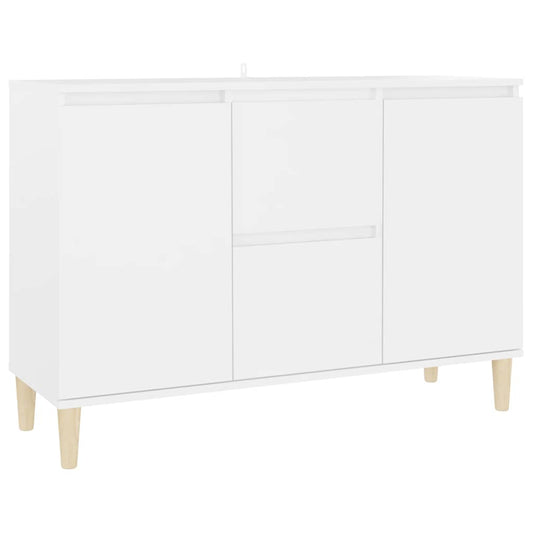Sideboard | White | Engineered wood, Solid eucalyptus wood | Medium