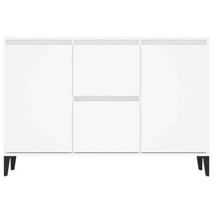 Sideboard White 102x35x70 cm Engineered Wood