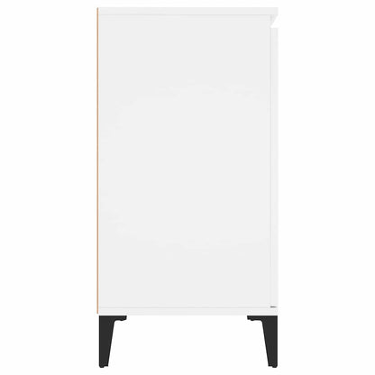 Sideboard White 102x35x70 cm Engineered Wood