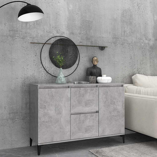 Sideboard | Concrete grey | Engineered wood | Medium | Sideboard