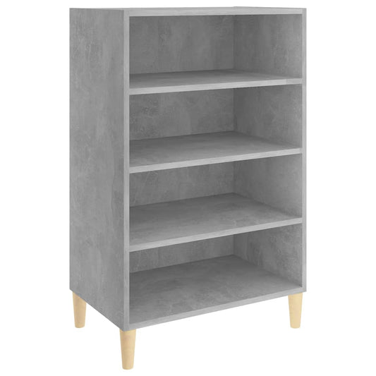 Sideboard | Concrete grey | Engineered wood, solid eucalyptus wood