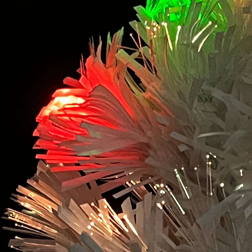 Artificial Christmas Tree | White | PVC | Small | Decorative Inlays