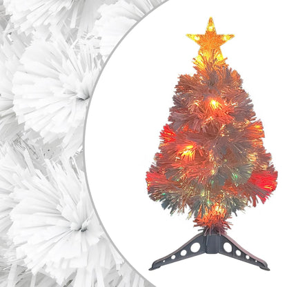 Artificial Christmas Tree | White | PVC | Small | Decorative Inlays